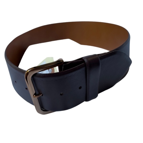 Genuine CIRCA Burgundy Nappa Leather Women\'s Belt Made in USA Small main image 6